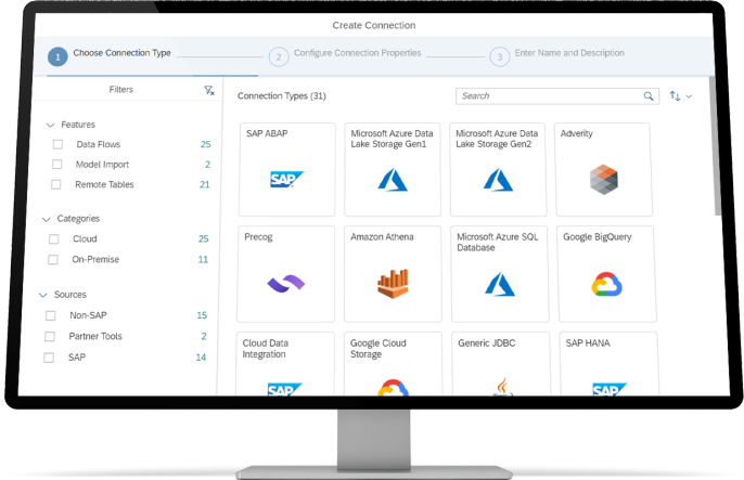 screenshot of SAP Datasphere